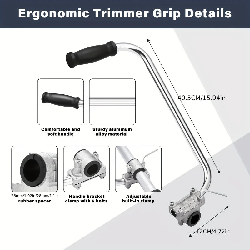 Ergonomic Trimmer Grip Extension