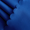 Round Solid Color Polyester Tablecloth for Weddings, Parties & Dining