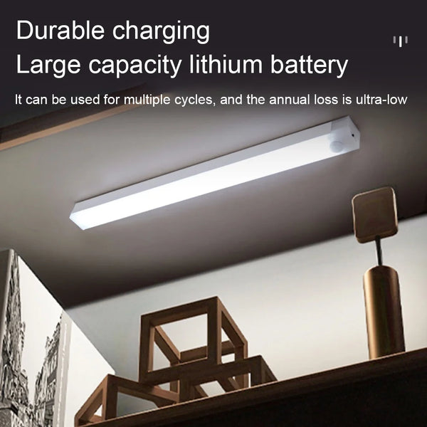Kabellose, wiederaufladbare LED-Bewegungsmelder-Lampe