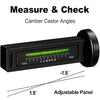 Magnetic Camber and Caster Gauge for Wheel Alignment