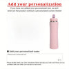 Custom Engraved Insulated Stainless Steel Water Bottle with Straw