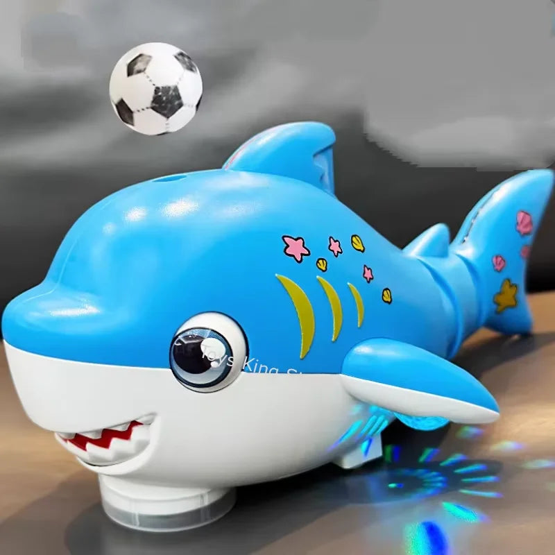 Electric Shark Toy with Music, Lights & Floating Ball