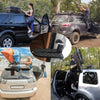 Foldable Car Roof Rack Step with Safety Hammer