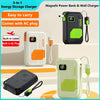 Rugged 20,000mAh Power Bank with Wireless Charging