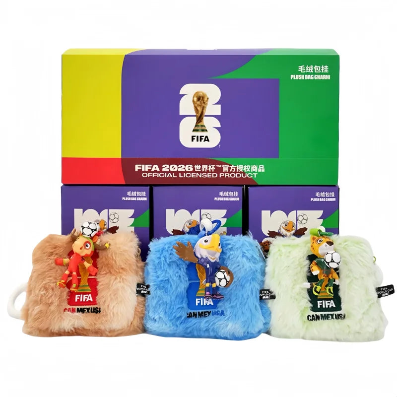World Cup Mascot Plush Bag Charm