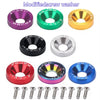 Anodized Aluminum Washer and Bolt Kit for Car Customization