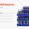 Magnetic Socket Organizer Set with Metric and SAE Trays