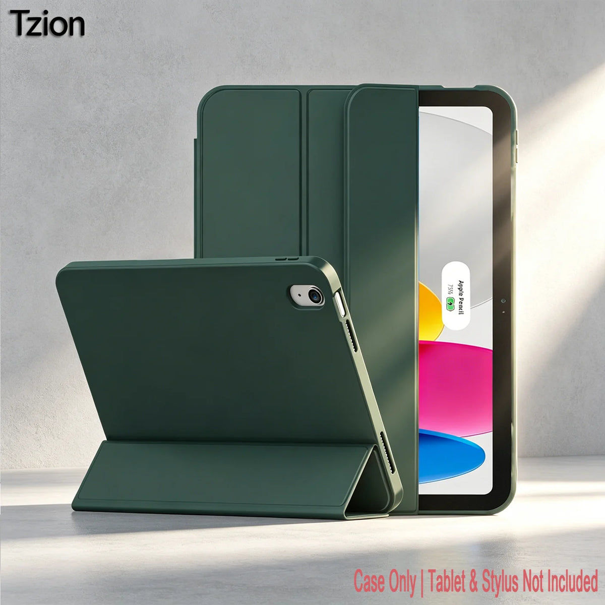 Trifold Stand Cover for iPad 10.9/11 Inch with Auto Wake/Sleep