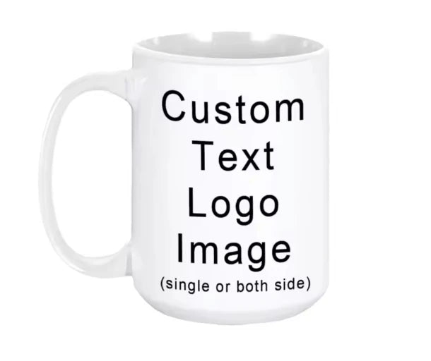 Personalized 15oz Ceramic Coffee Mug