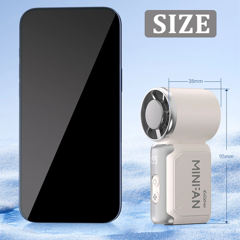 Portable Rechargeable Mini Handheld Fan