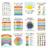 12-Piece Calming Corner Poster Set for Kids