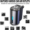 Rechargeable Car Aroma Diffuser with 3-Level Mist Control