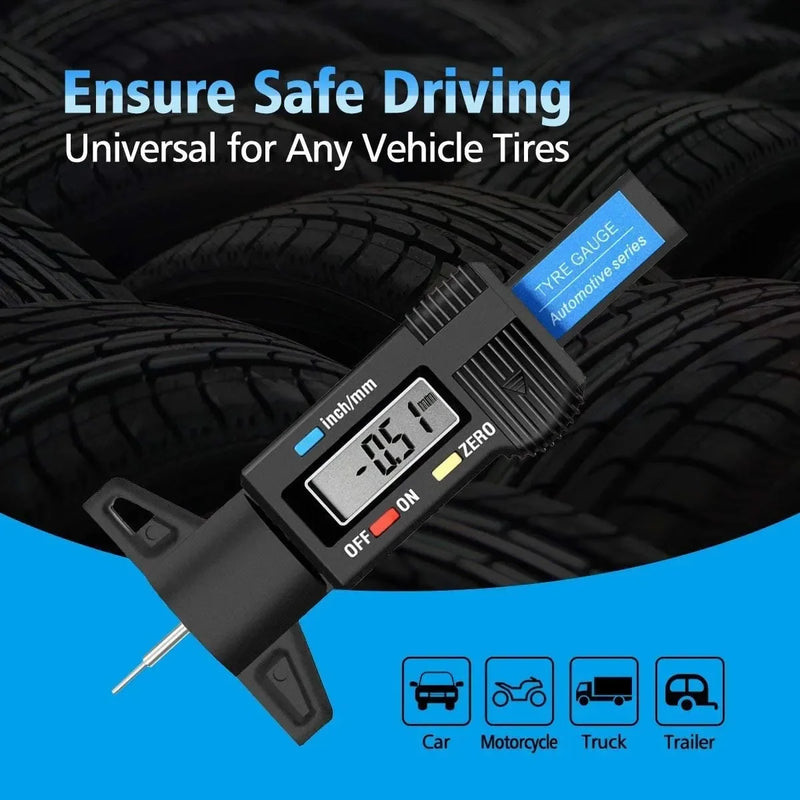Digital Tire Tread Depth Gauge