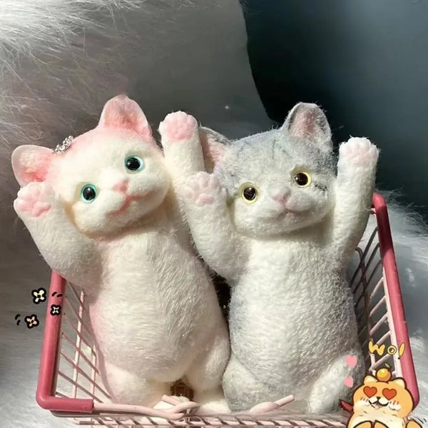 Realistic Cat Squeeze Toy for Stress Relief