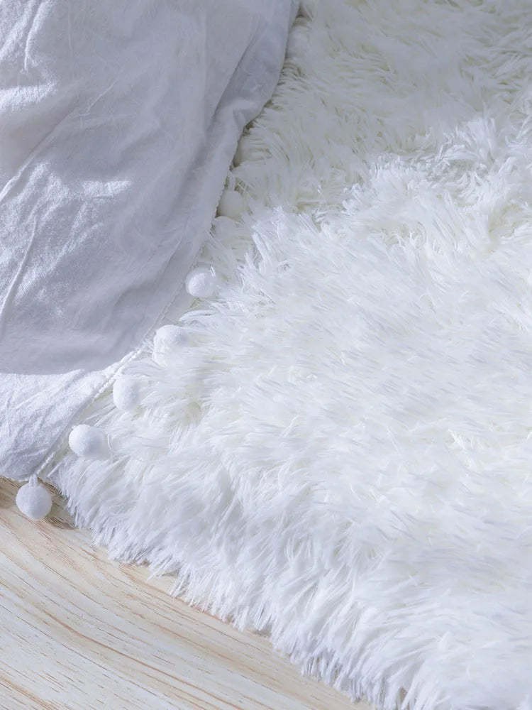 Plush Shag Area Rug – Soft, Cozy, and Modern