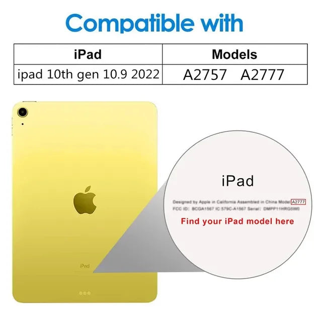 Tempered Glass Screen Protector for iPad 10th Generation (10.9-Inch) - 2 Pack