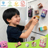 Magnetic Building Blocks with Mini Worlds and Character Figures