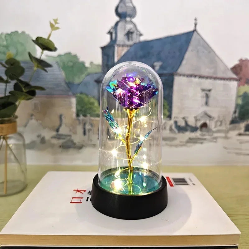 LED Rose Night Light