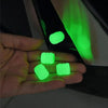 Glow-in-the-Dark Tire Valve Caps (8-Pack)