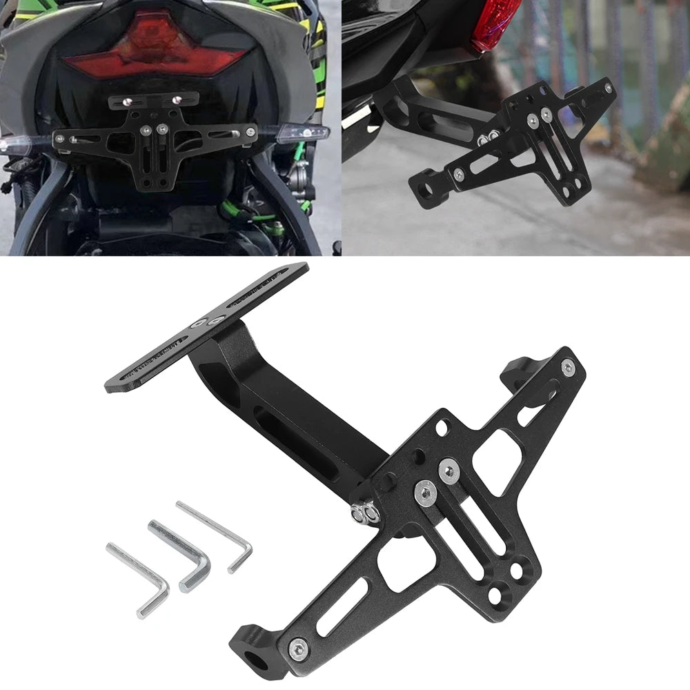 Aluminum Alloy Motorcycle License Plate Mount Bracket