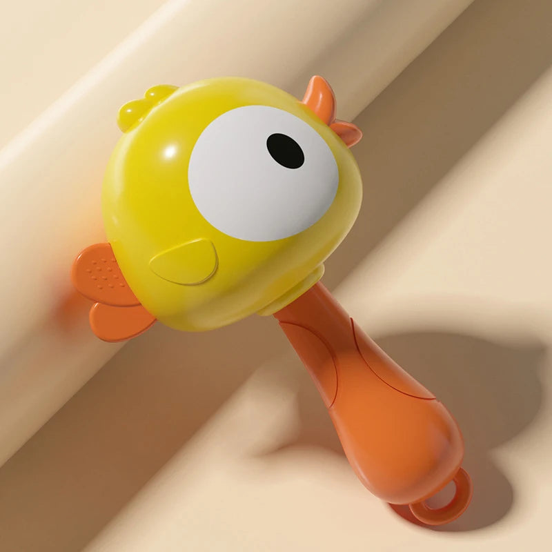 Montessori Sensory Baby Rattle and Teether Toy