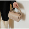 Classic Retro Crossbody Shoulder Bag with Textured Flap