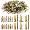 Self-Drilling Drywall Anchors with Screws (50 or 100 Pack)