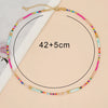 Bohemian Beaded Choker Necklace