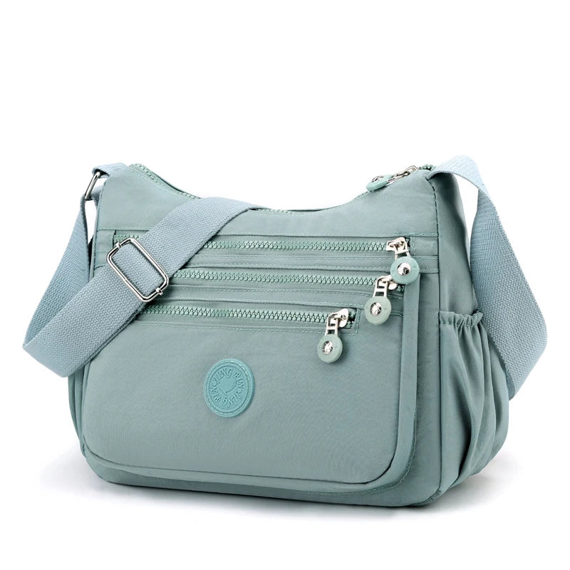 Waterproof Nylon Crossbody Bag for Women