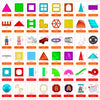 Magnetic Building Tiles Set