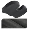 Ergonomic U-Shaped Memory Foam Seat Cushion for Coccyx Pain Relief