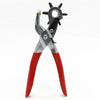 Heavy-Duty Leather Hole Punch Tool with 6 Interchangeable Sizes