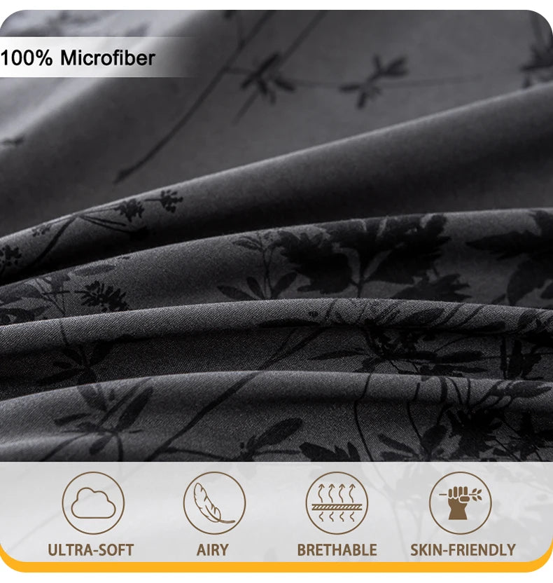 Artisan Pattern Print Duvet Cover Set with Pillowcases