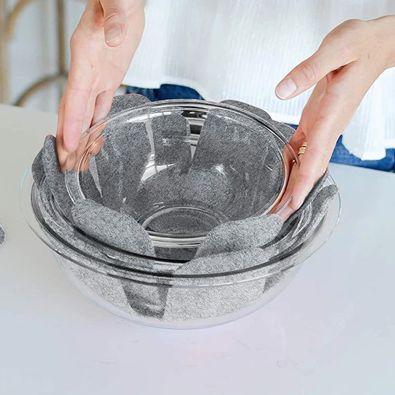 Felt Pot Protectors and Cookware Dividers
