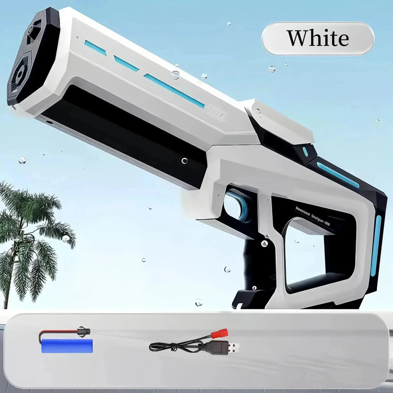 Automatic Rechargeable Water Gun with Extended Bottle Adapter