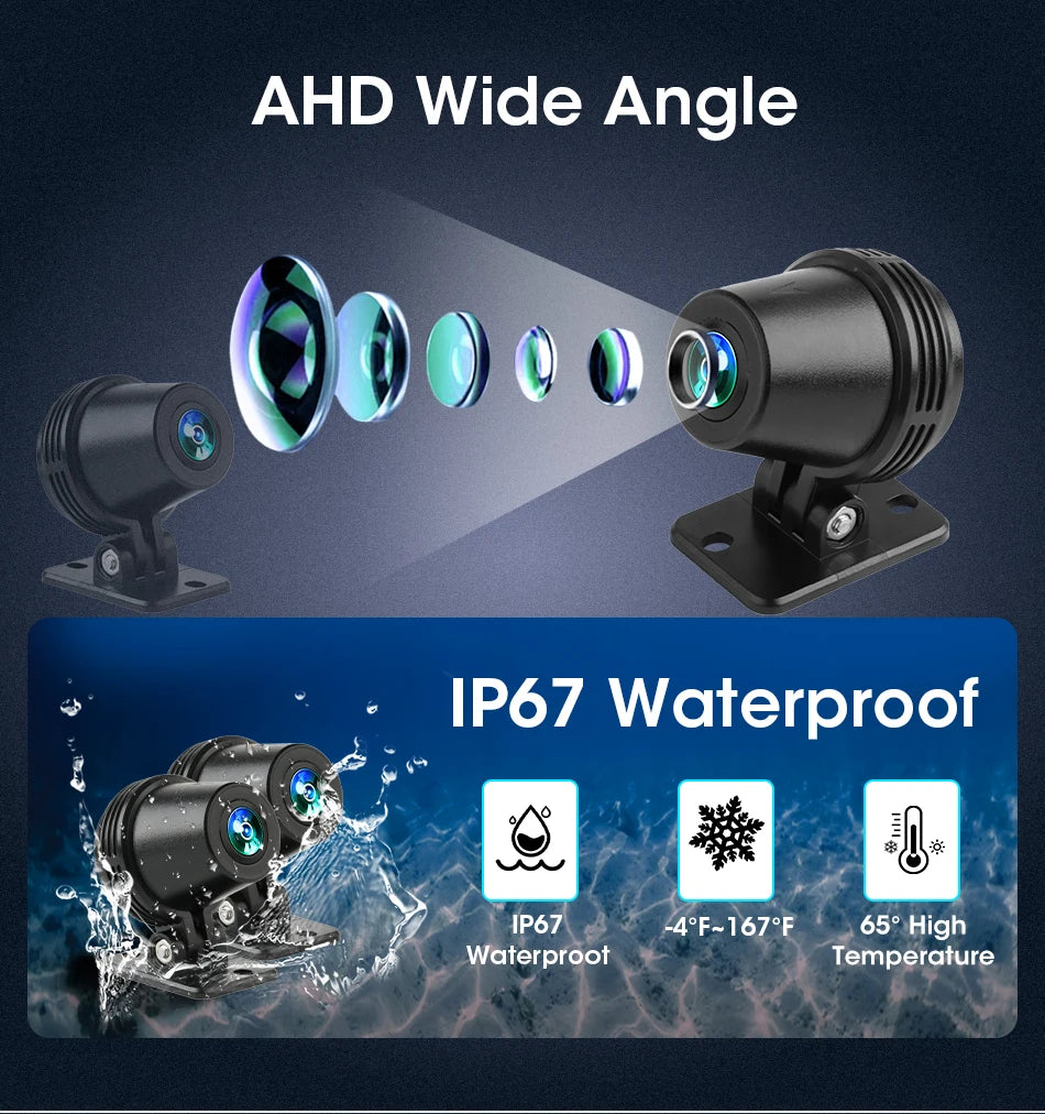 5/6.25 Inch Waterproof Motorcycle GPS with CarPlay and Android Auto