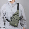Men's Casual Crossbody Sling Bag with Multiple Pockets