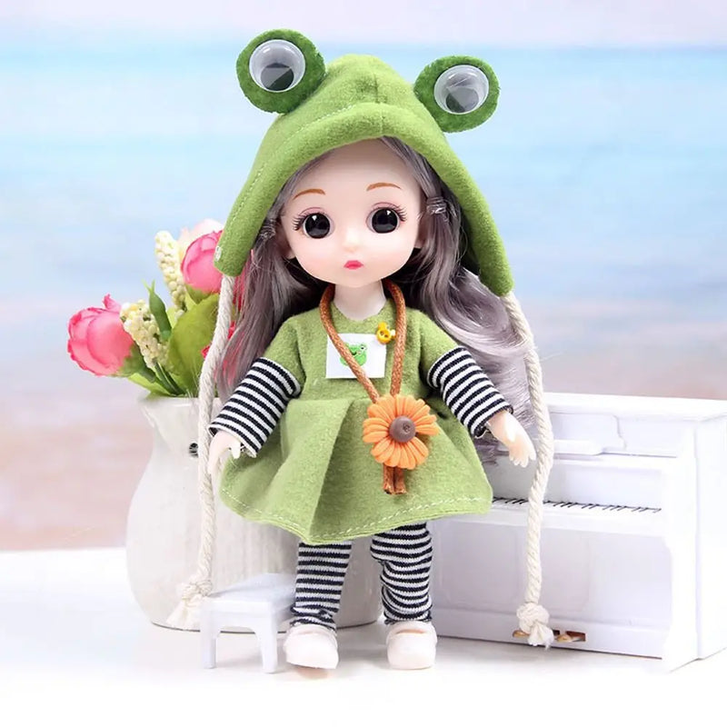 17cm Articulated Princess Doll with Accessories