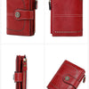Vintage RFID-Blocking Tri-Fold Wallet with Ample Storage
