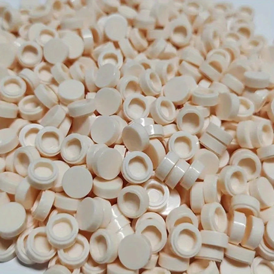 198-Piece Round Tile Building Blocks Set for Creative DIY Projects