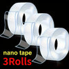Reusable Nano Double-Sided Tape (3 Rolls)