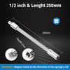 Flexible Socket Extension Bar Set with High Torque Ratchet Adapter