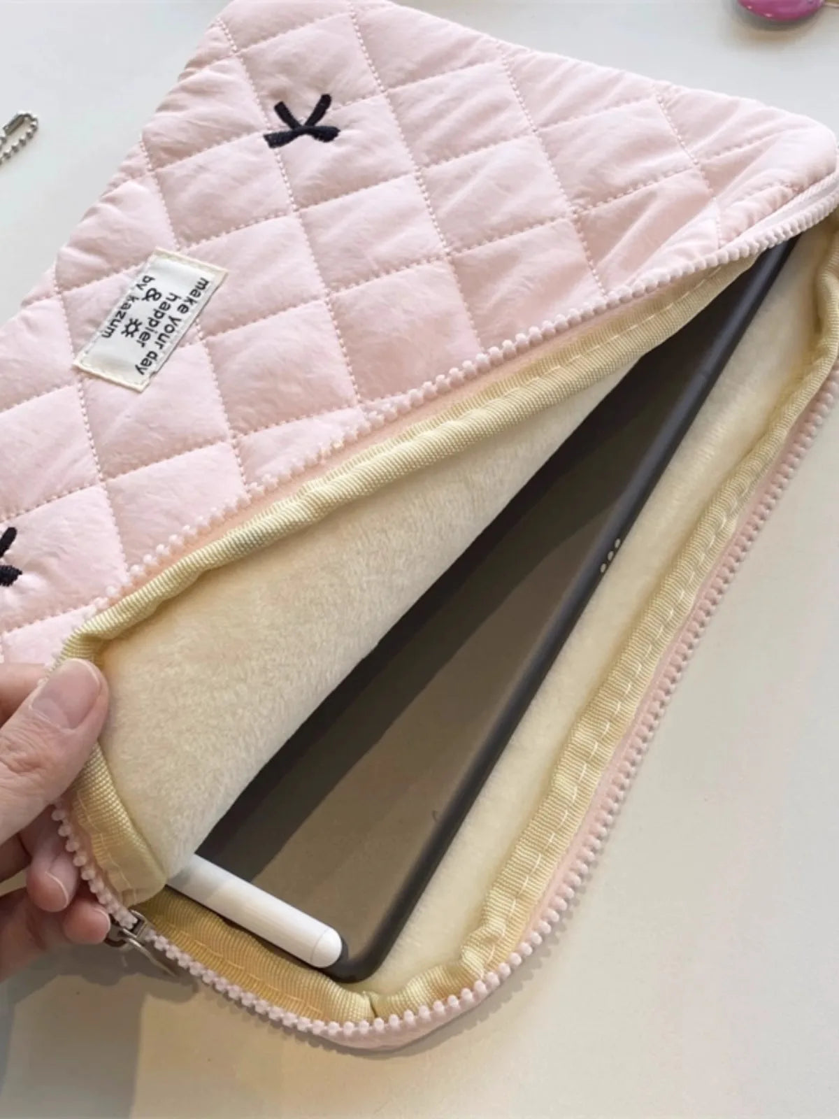 Protective Laptop Sleeve with Floral Print