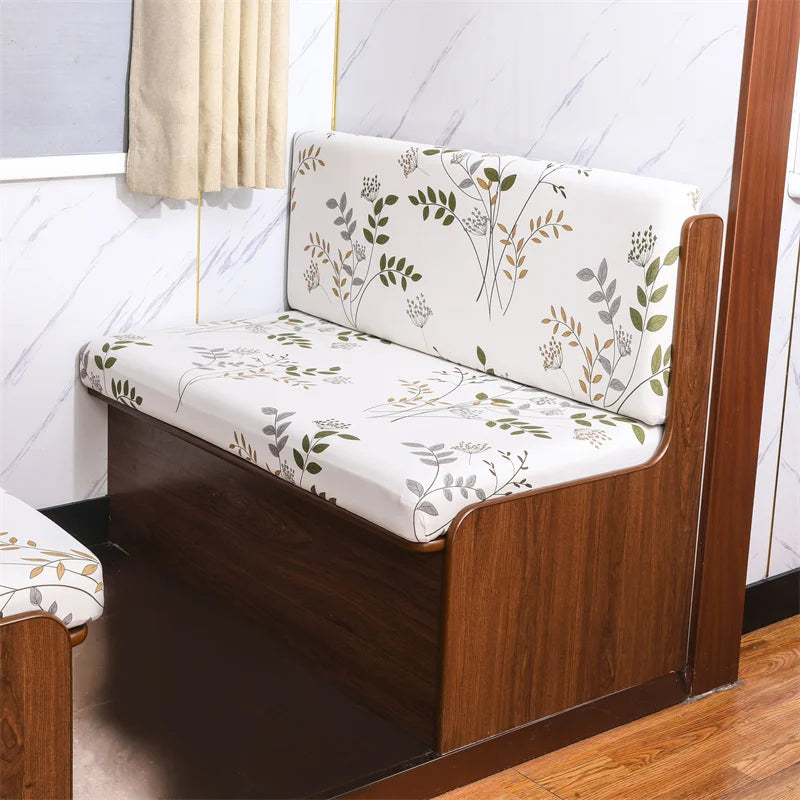 Floral RV Dinette Cushion Covers Set