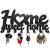 Wall-Mounted Metal Key Holder with 8 Hooks