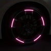 Reflective Tire Rim Stickers for Car Wheels – Glow in Dark