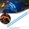 Flexible LED Motorcycle Light Strip with Sequential Turn Signals