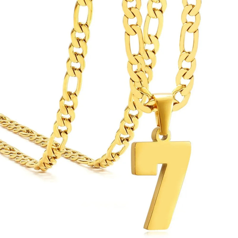 Collar de Número Deportivo de Acero Inoxidable