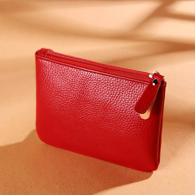 Retro Lychee Texture Coin Purse