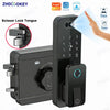 Smart Palm & Face Recognition Door Lock with WiFi App Control